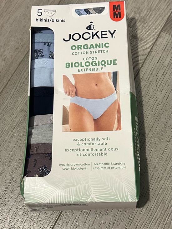 Jockey Other - NWT Jockey Organic Cotton Stretch Bikini 5-Pack 🌿